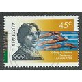 AUS 1996 45c 'OLYMPICS -FANNY DURACK' FINE USED...