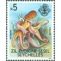 Seychelles Zil Elwannyen Sesel 1981 R5 Octopus ...