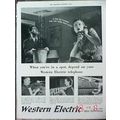 WESTERN ELECTRIC 1940 Bell System quality telep...