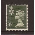 NI 12 Northern Ireland, 3 1/2p olive-grey(2B), ...