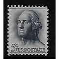 USA 1962 1c BLUE WASHINGTON SG 1207 M / MINT