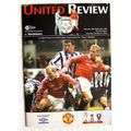 1999 programme Manchester United v. Wimbledon