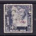 NETHERLANDS INDIES 1947 OVERPRINT ON 50c USED S...
