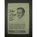 1955 Tetrad Diamond Needle Ad - Yehudi Menuhin