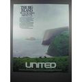 1990 United Air Lines Ad - The Big Island, Hawaii