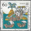 GERMANY, SHIP, Discovery of America, blue 1992,...