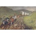 Signed Artist "John Innis" c.1905 MINT EX Troil...