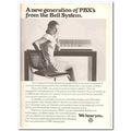 BELL SYSTEM 1973 Generation PBXs business offic...