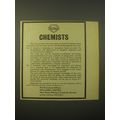 1966 Mullard Limited Ad - Chemists