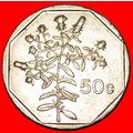 FLOWER: MALTA ★ 50 CENTS 1991! LOW START★NO RES...