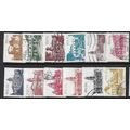 1982/1987 12 different values - fine used (o)