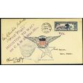 "HOUSTON/TEX." in Purple Sam Houston Fancy Canc...