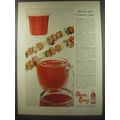 1956 Ocean Spray Cranberry Juice Ad - Kebobs and Cranberry Juice