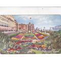 E.W.Trick Eastbourne Carpet Gardens Postcard po...
