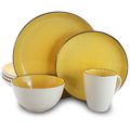 Elama EL-MELLOWYELLOW Mellow-Yellow 16-Piece Di...