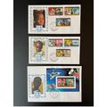 Centrafricaine 1979 Mi. 606 - 611 Bl. 49 FDC An...