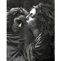 KISS OF PEACE 1893 Mary Cameron VICTORIAN PRINT