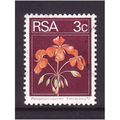 SOUTH AFRICA 1975 3c GERANIUM SG 350 FINE USED #3