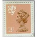 Great Britain 1986 Scotland 13p Pale Chestnut U...