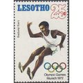 Lesotho QEII 1972 Olympic Games 25c Long Jumpin...