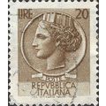 ITALY, Coin of Syracuse, brown 1968, 20Lire