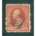 Used 220 2c George Washington Fine A13635