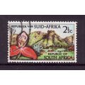 SOUTH AFRICA 1963 SG 224 2 1/2d CASTLE ROCK AND...
