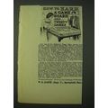 1900 W.G. Baker Baker's Teas Ad - How to earn a...