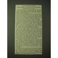 1900 Post Grape-Nuts Cereal Ad - Facts about fl...