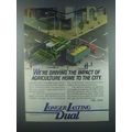 1985 Ciba-Geigy Dual Ad - The Impact of Agriculture