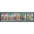 gibraltar stamps sg1185 sg 1185 set christmas mnh