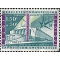 BELGIUM, World Exhibition Brussels, blue& viole...