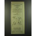 1964 Harrison Line Ad - cartoon by Fougasse (Ke...