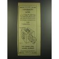 1964 Harrison Line Advertisement - cartoon by F...