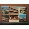 multiview, SOMERSET county .used postcard Colou...