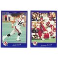 2x CFL Football Jogo 1991 Danny Barrett/Matt Clark