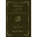 Hzhlim 23* A?: A Romance of Old Judea Ely Dialr...