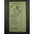 1959 Paul Stuart Fashion Ad - New hopsack dingh...