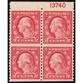540a, Mint NH XF 2¢ Plate Block - With PSE Grad...