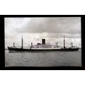 UK1334 - Glen Line Cargo Ship - Cardiganshire o...