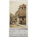 vintage postcard The Market Old Folkestone
