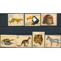 Zoo Animals: 7 Values - Poland 1972 - MNH - MiN...