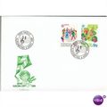 Liechtenstein FDC 1989 - SG 952-953 - Children'...