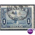 Canada 1935.SG351 $1 Bright Blue Fine Used.