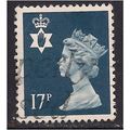Northern Ireland GB 1990 17p Blue Machin SG N14...