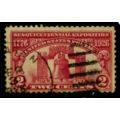 USA 1926 2c RED LIBERTY BELL SG 628 FINE USED #5