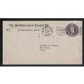 USA 1921 Illustrated Minneapolis Flag Cancel Co...