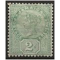 Jamaica 1889 SG28 2d Green Wmk Crown CA Mounted...