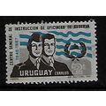URUGUAY 1969 2p RESERVIST IN UNIFORM & CIVILIAN...