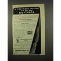 1957 Ithaca 37R Deluxe Featherlight Rifle Ad - The Best